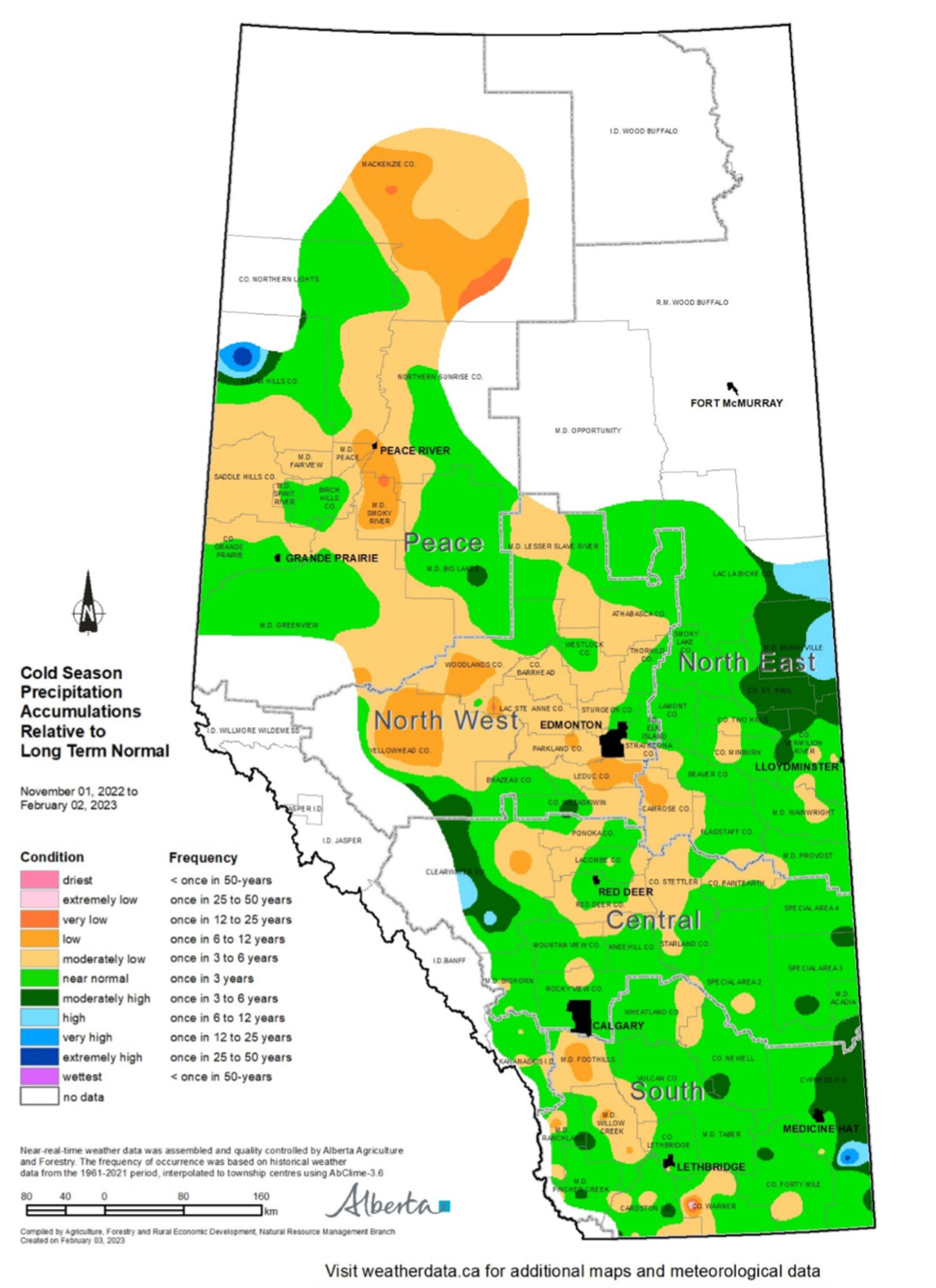 Alberta moisture situation update - Alberta Grains